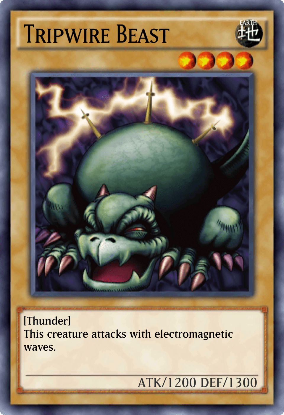 Tripwire Beast (Duel Links) Yugipedia YuGiOh! wiki