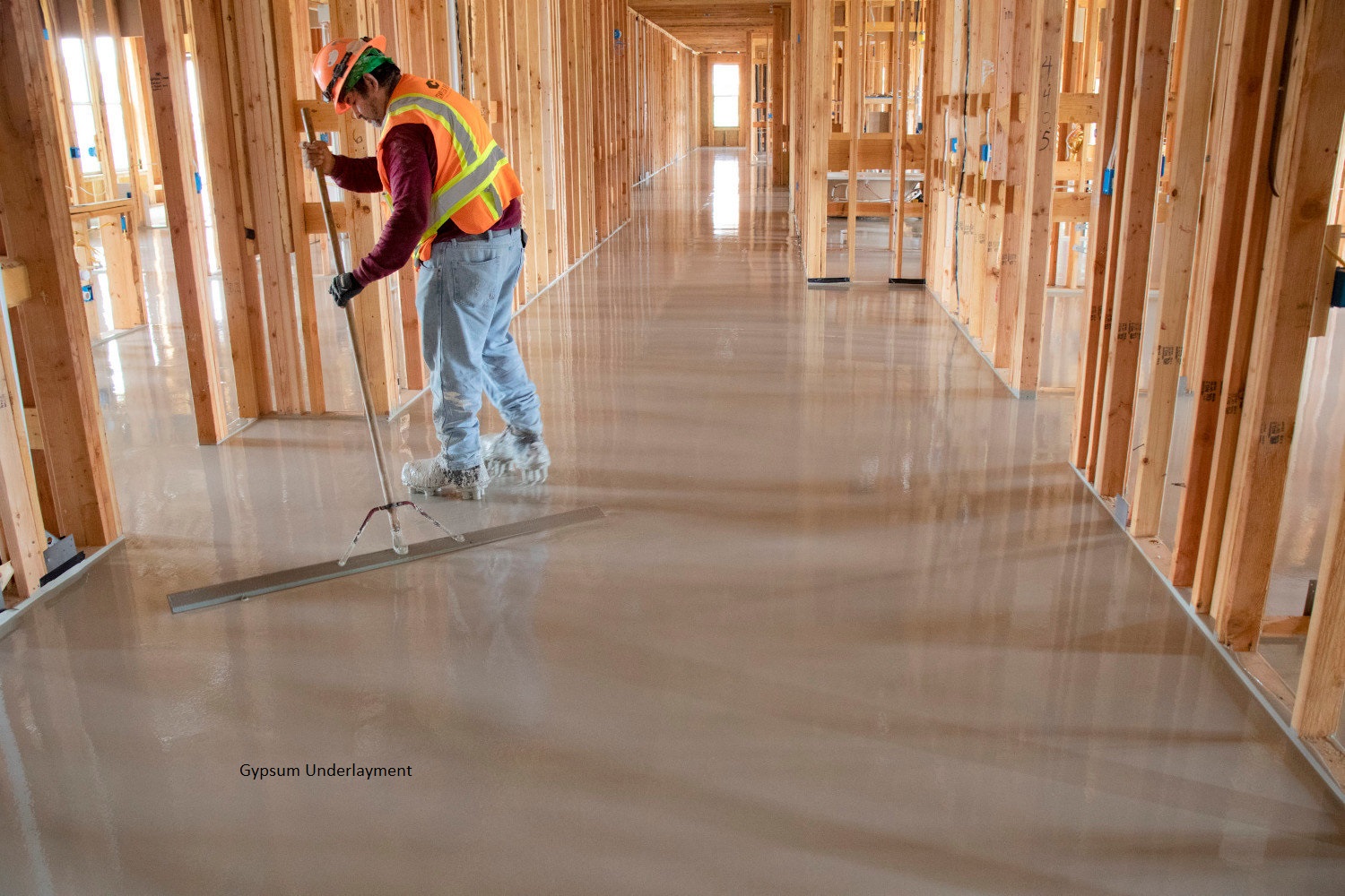 Gypsum Underlayment Enhancing Flooring Durability and Performance