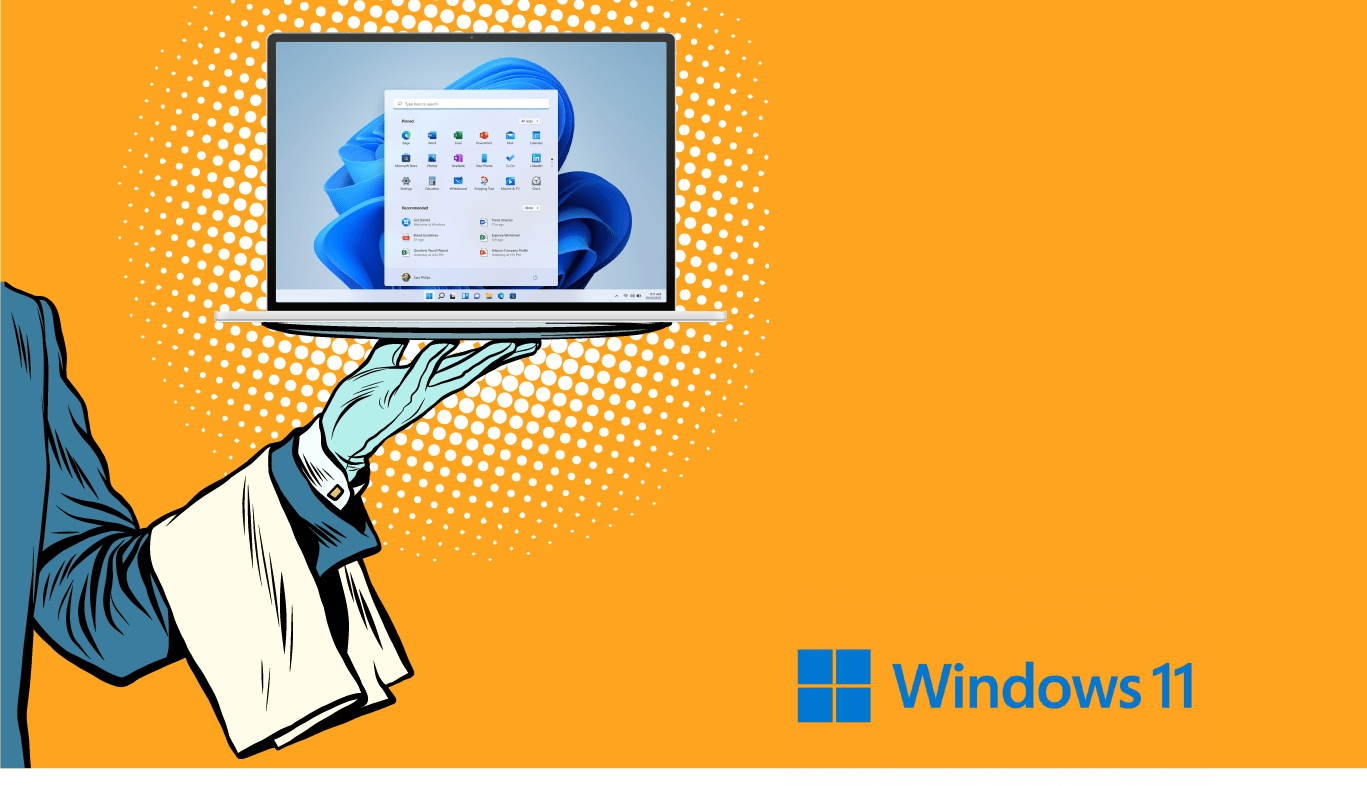 Windows 11 Desktop Label