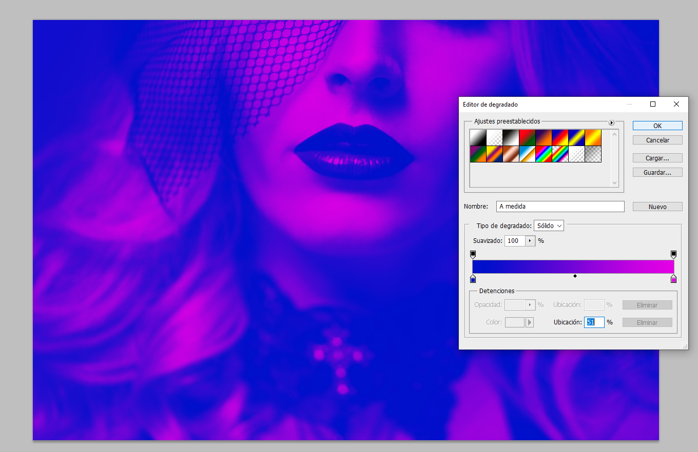Tutorial efecto retro neon en Ms.Barrons Estudio de Diseño