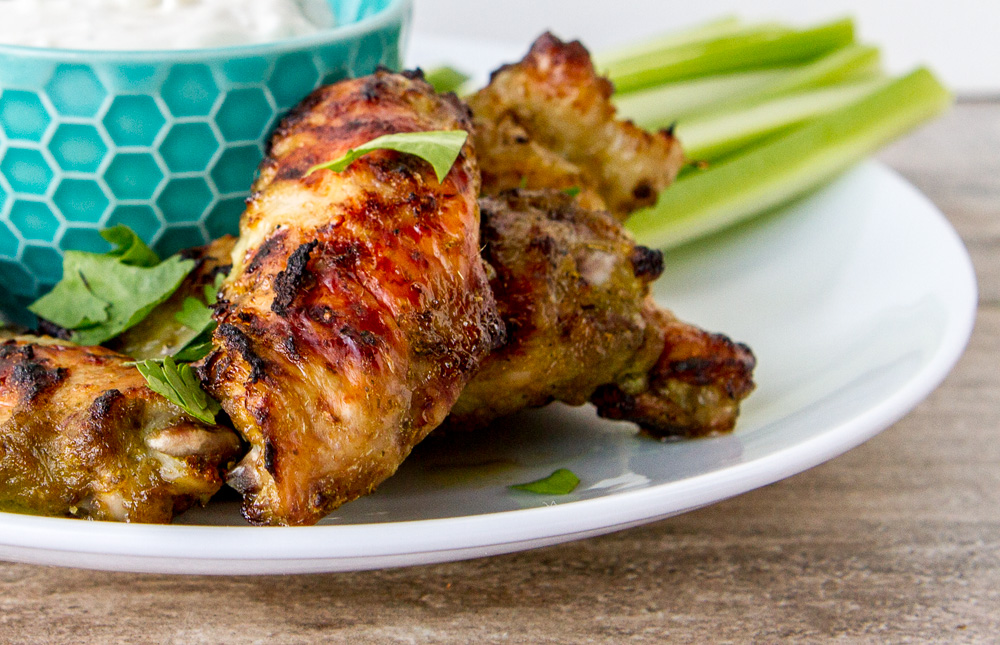 Hatch Green Chile Wings m's belly