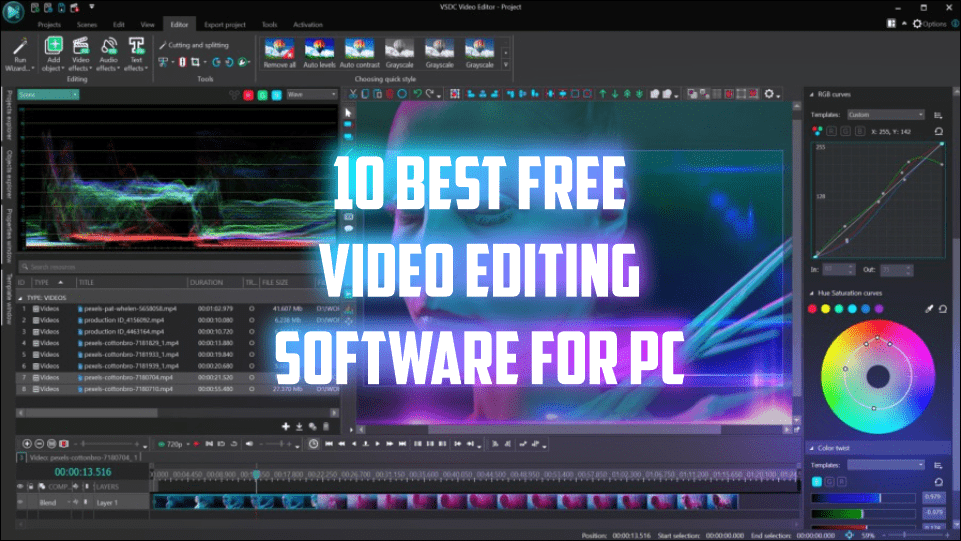 10 BEST FREE Video Editing Software for PC MSB GRAFIX