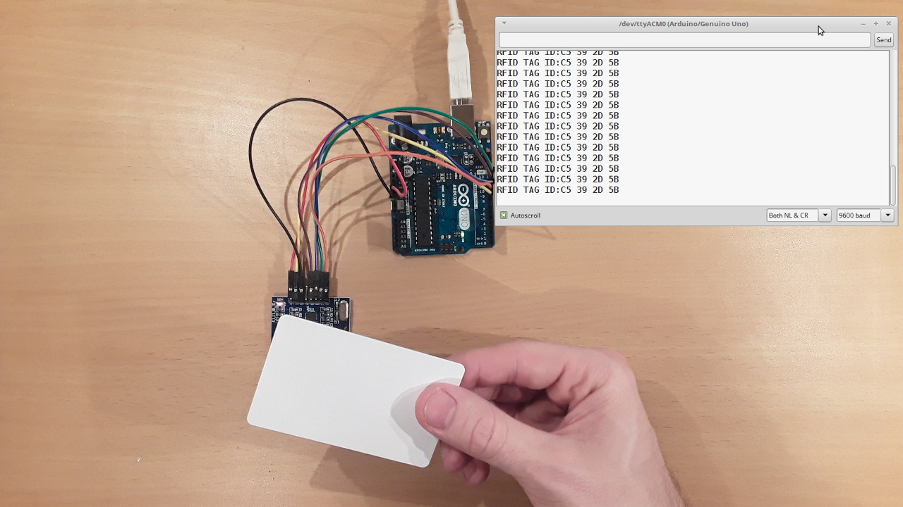 How to use the RFIDRC522 module (RFID reader) with the Arduino Uno Michael Schoeffler