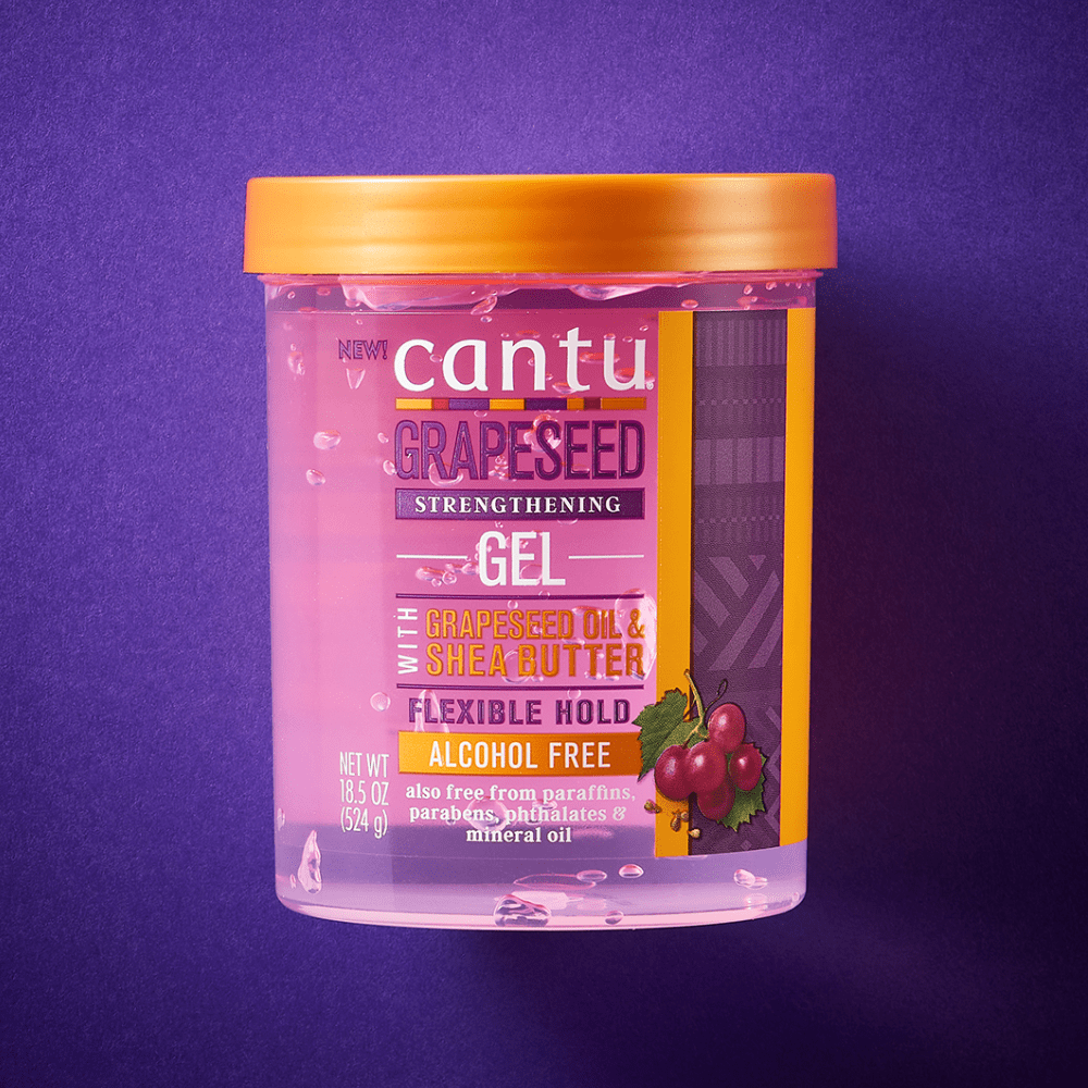 CANTU GRAPESEED STRENGTHENING STYLING GEL 524 G AfroCaribbean