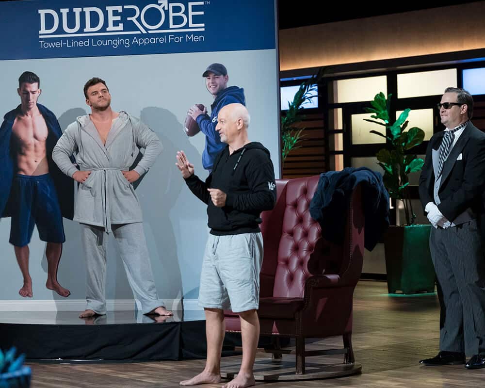 Dude Robe Brand Design Shark Tank MS Design Graphics 🕺