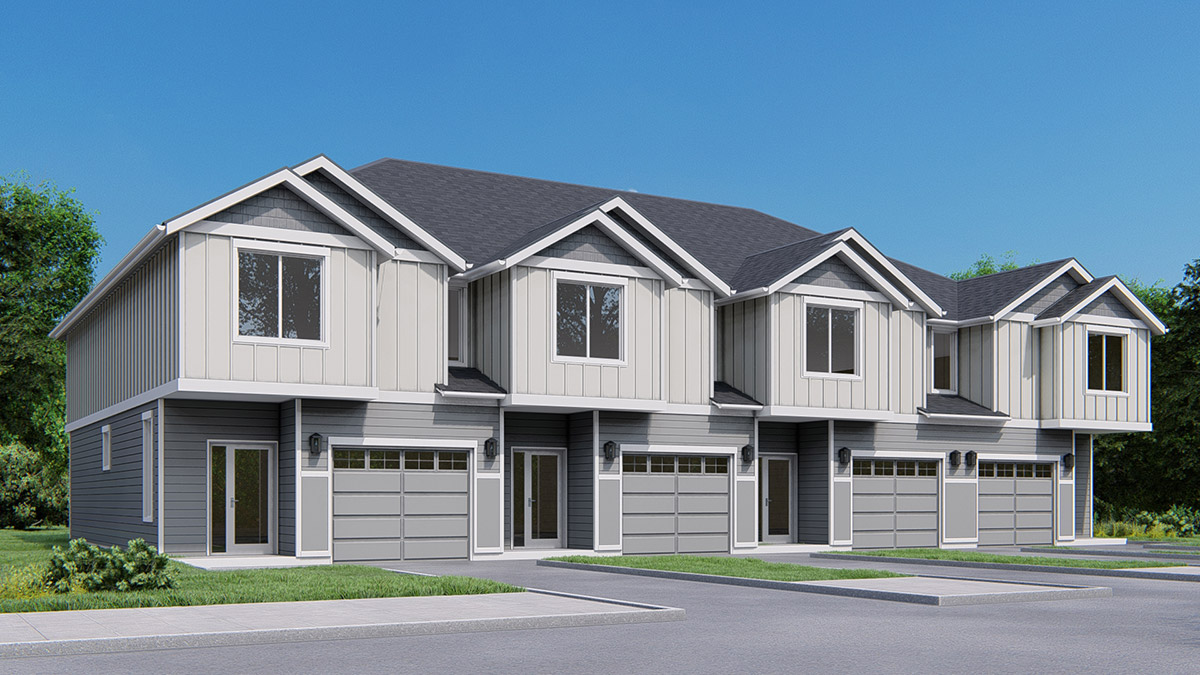 136th & Powell Townhomes Main Street Development Portland, OR