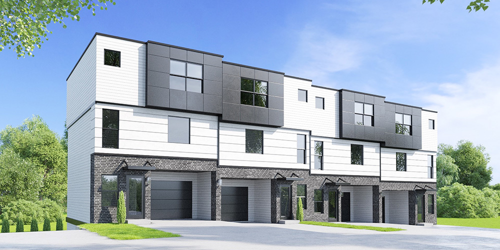 Burlingame Ridge Townhomes Main Street Development Portland, OR