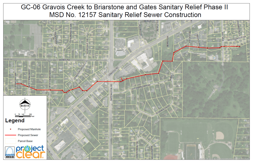 GC06 Sanitary Relief Phase II (12157) Metropolitan St. Louis Sewer