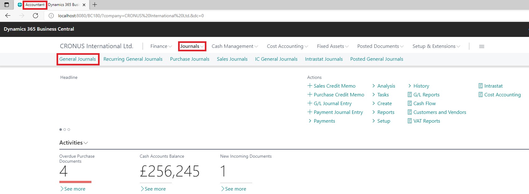 Copy Journal function on Posted General Journals in Business Central