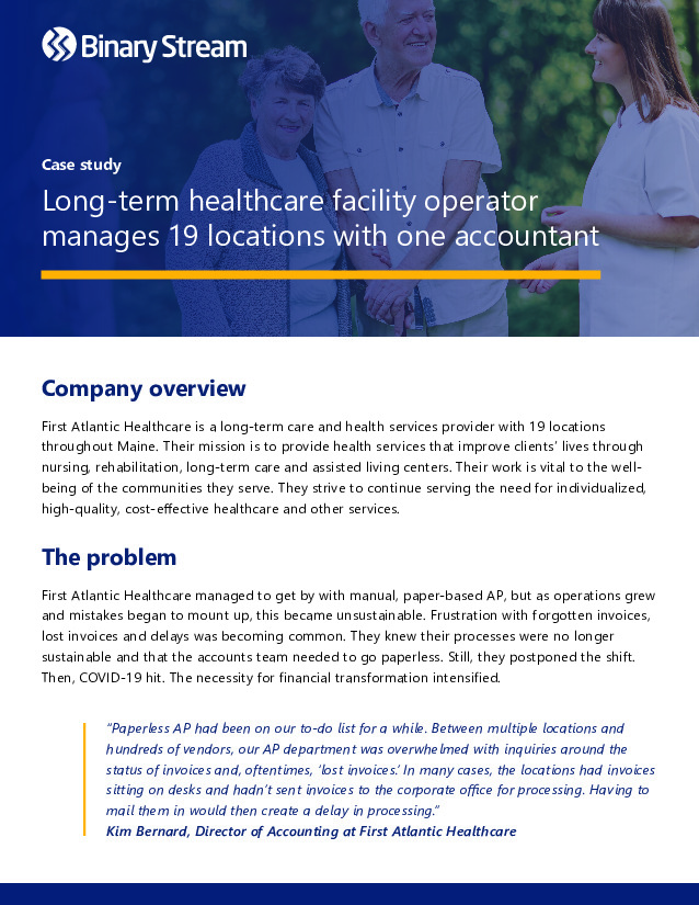 LongTerm Healthcare Facility Operator Manages 19 Locations with One
