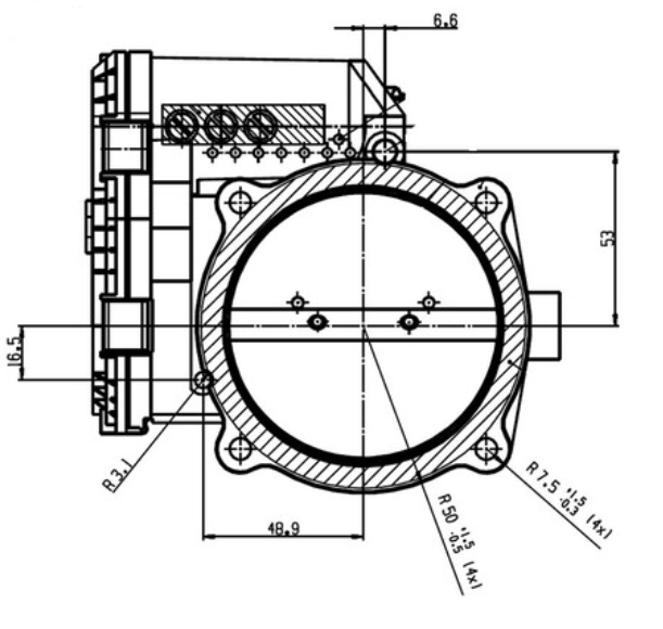 Bosch 82mm Drive by Wire Throttle Body Motorsport Electronics Limited
