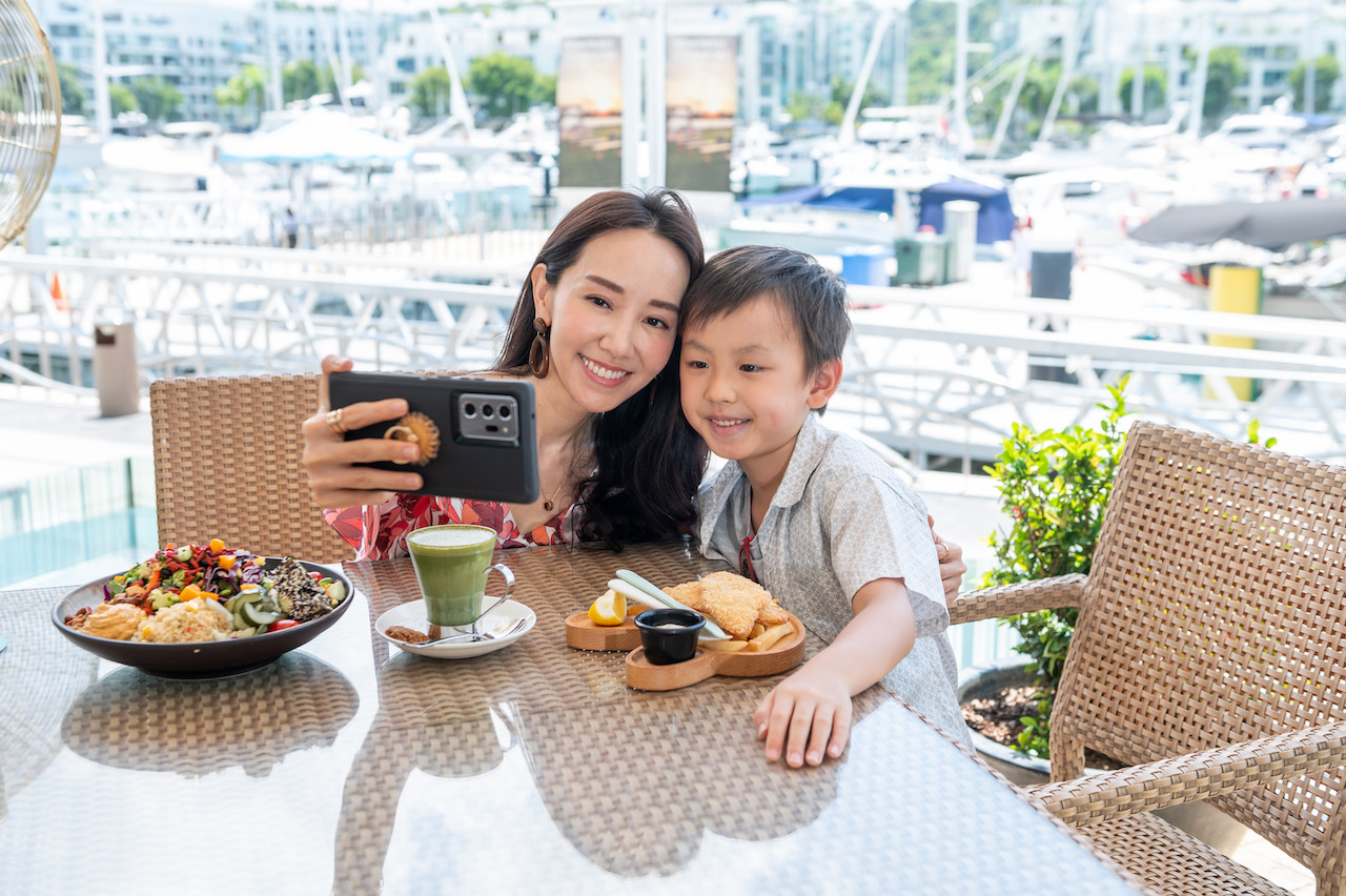 A Day at Marina at Keppel Bay with The Little One