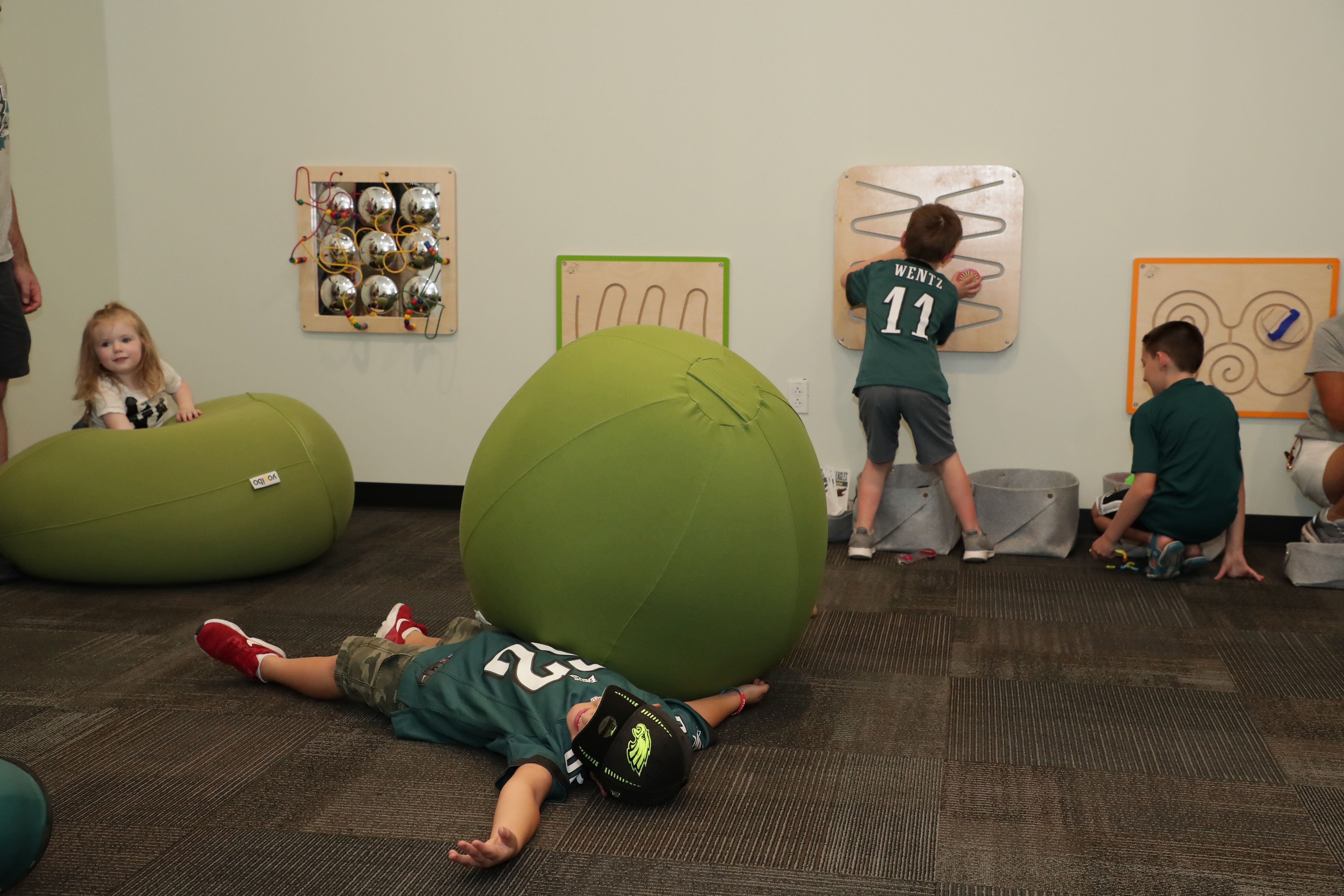 Eagles build sensory room for fans with autism and sensory challenges