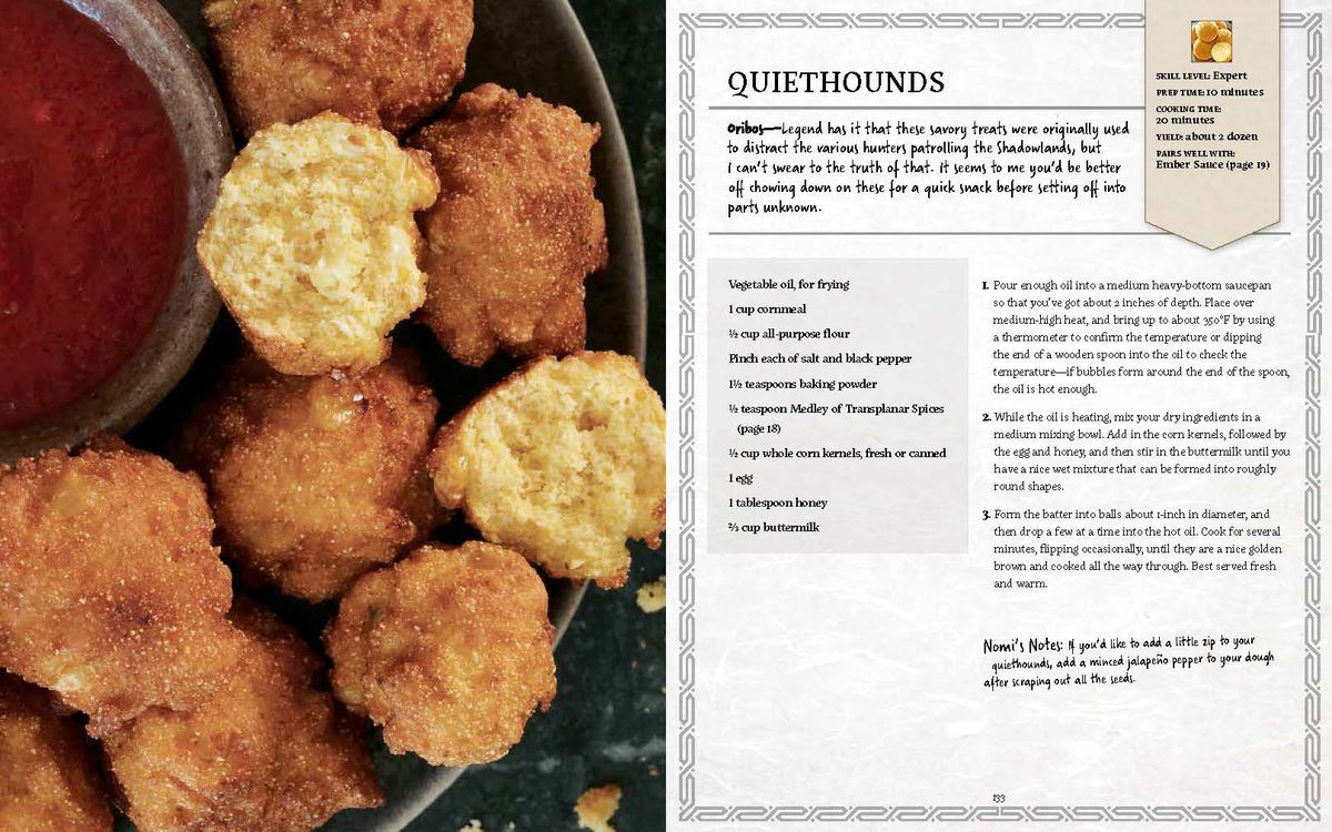 Previewing World of Warcraft’s next cookbook, with Shadowlands recipes