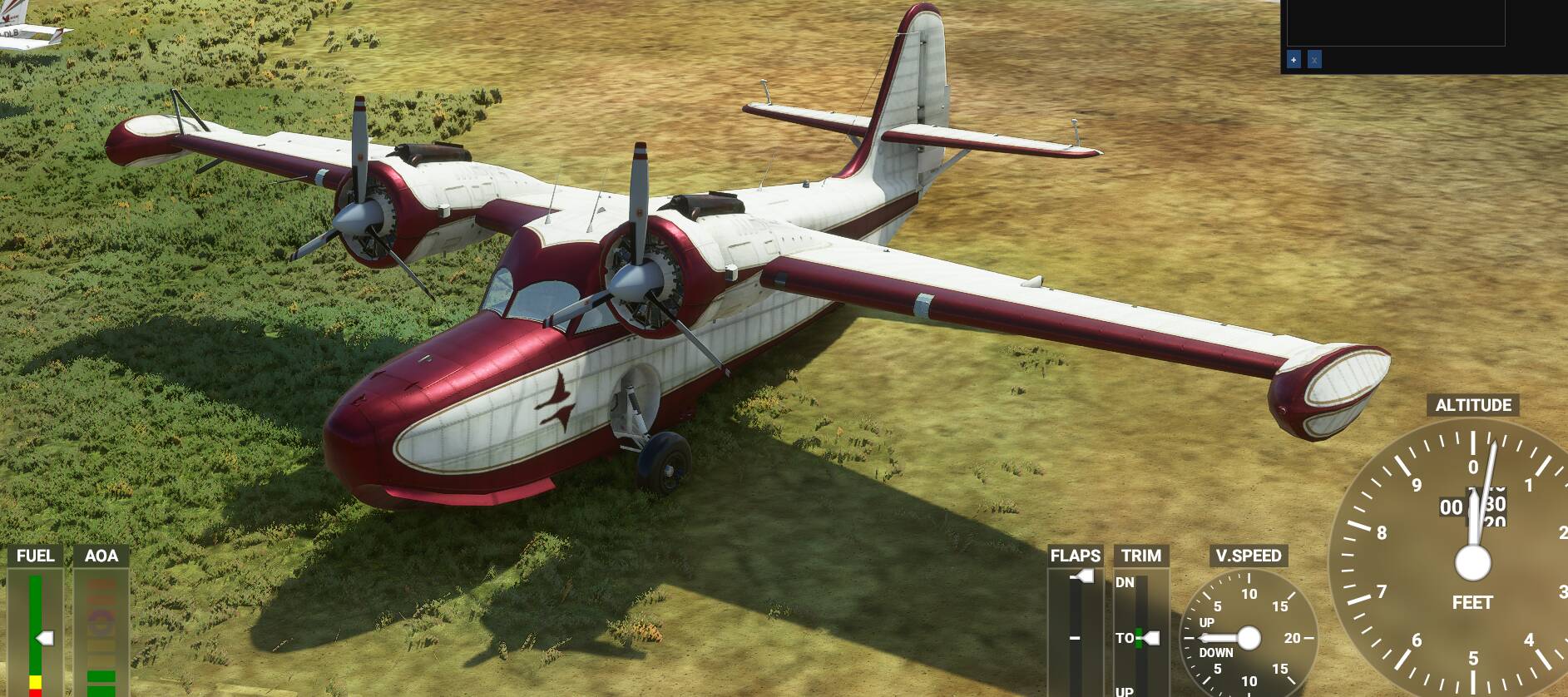 Grumman Goose G21A Redux II an initial (freeware) release of this classic MSFS Addons