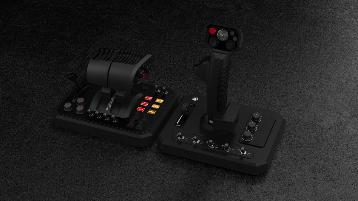 unveils updated Alpha Flight Controls XPC, new military