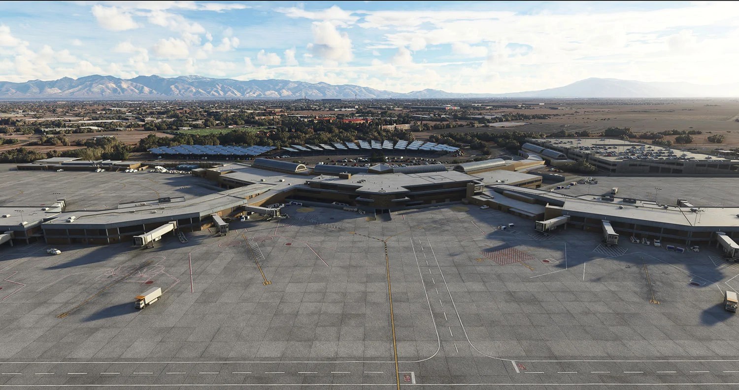Tucson International Airport now available in Microsoft Flight
