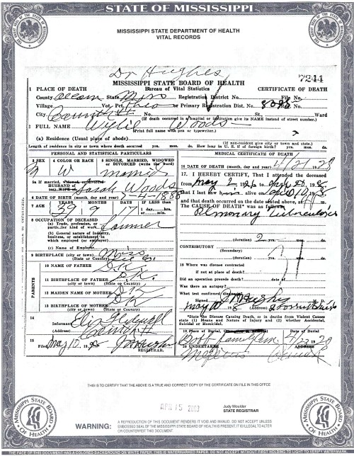 Alcorn County, MSGen