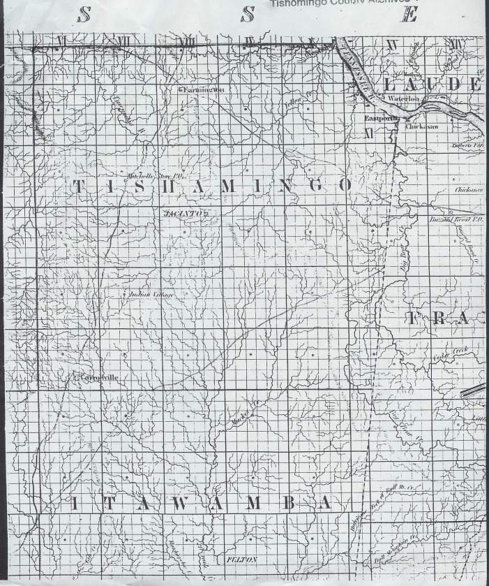 Tishomingo County part of the MSGen