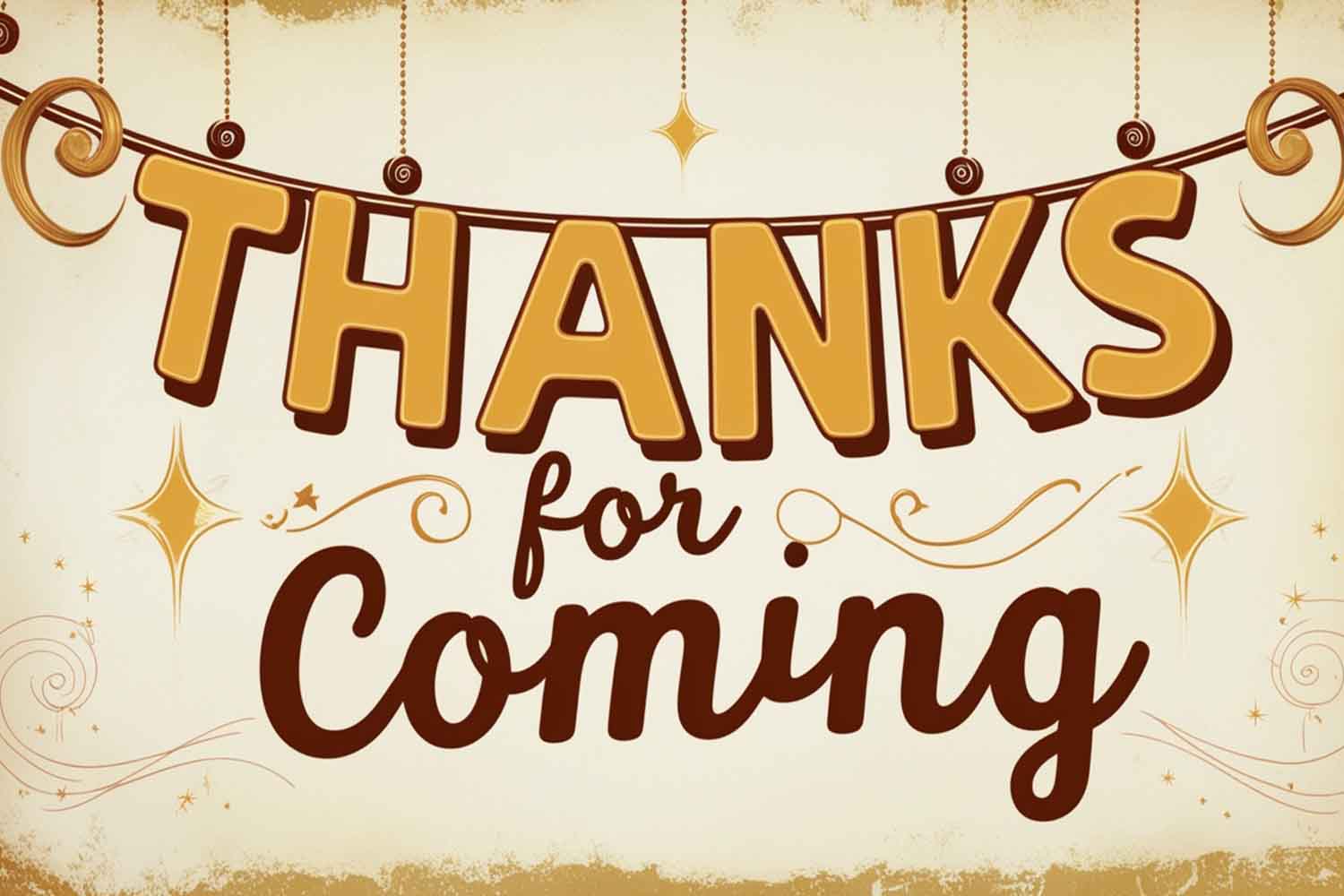 45+ Sweet Thank You Messages for Attending an Event