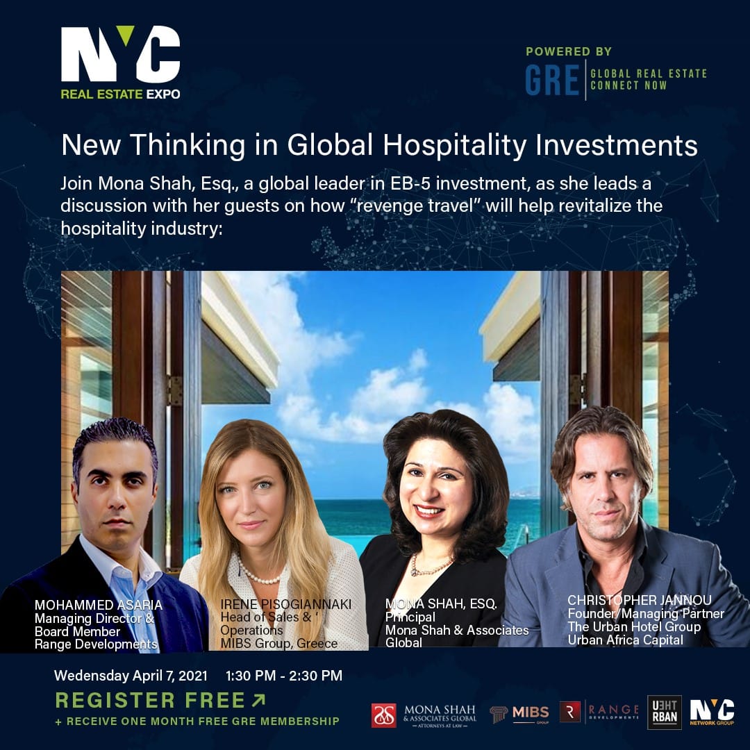 New York Real Estate Expo 2021 Mona Shah & Associates Global