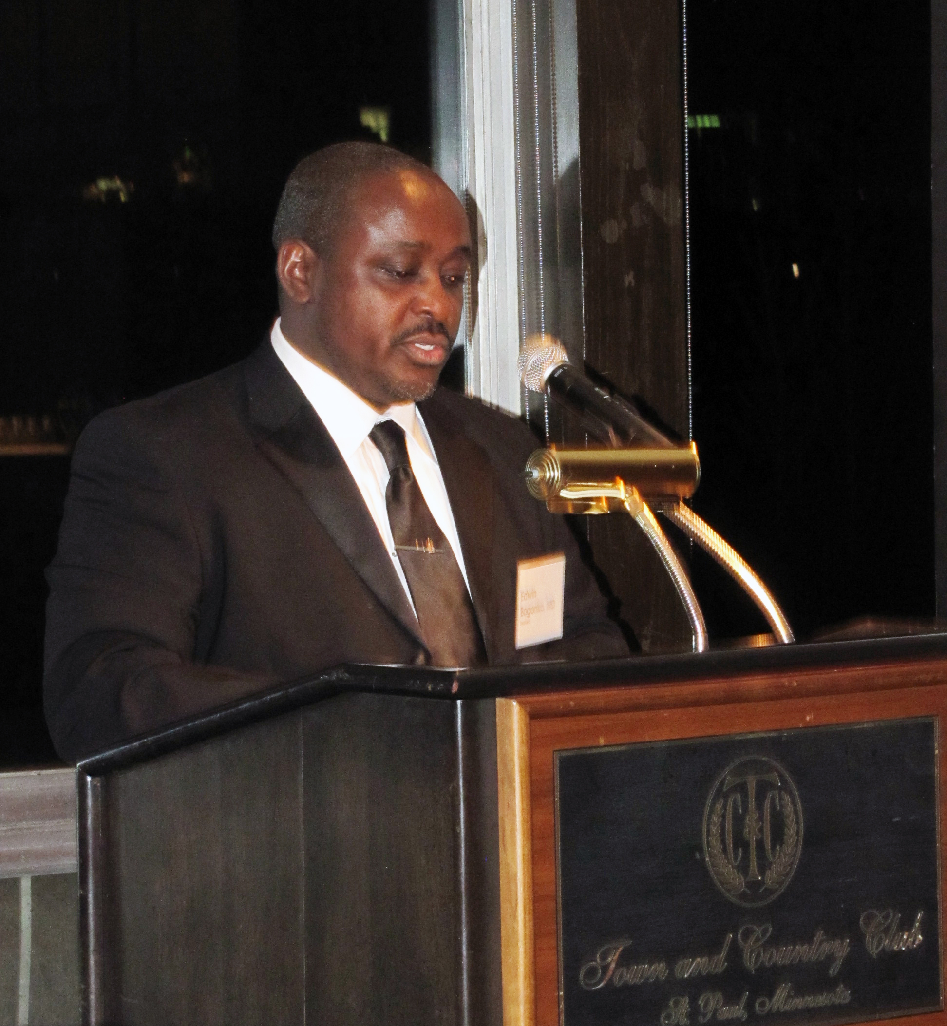 Dr. Edwin Bogonko takes over as president of the Twin Cities Medical