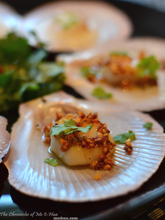 Scallops Served in Three Ways Recipe Ms IHua & The Boy