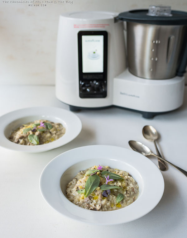 Advertorial Bellini Super Cook Kitchen Machine & a Mushroom Risotto