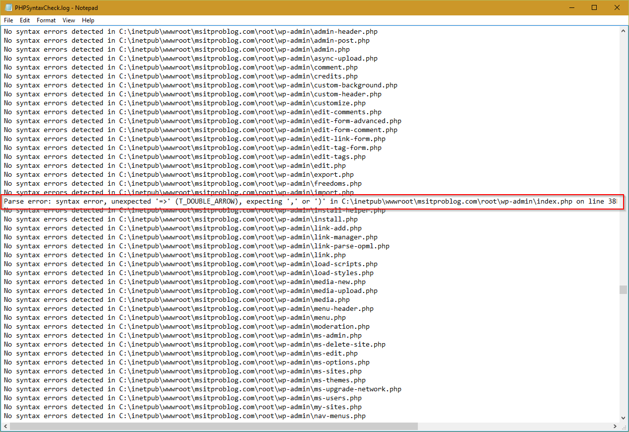 Php Syntax Checker Notepad++ / Check your php syntax online. imgAbilene