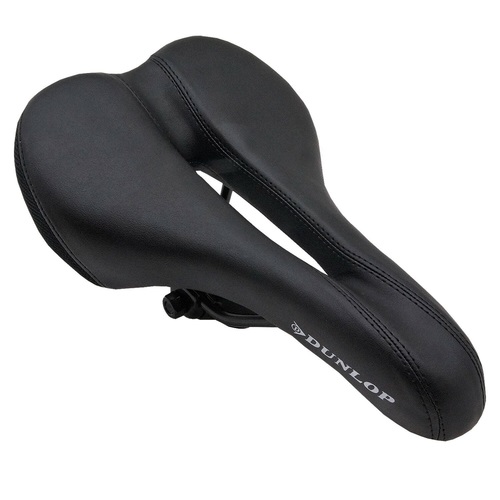 Dunlop Saddle MTB/Racing Bike Unisex Black Adult 29x17x7cm MSKA