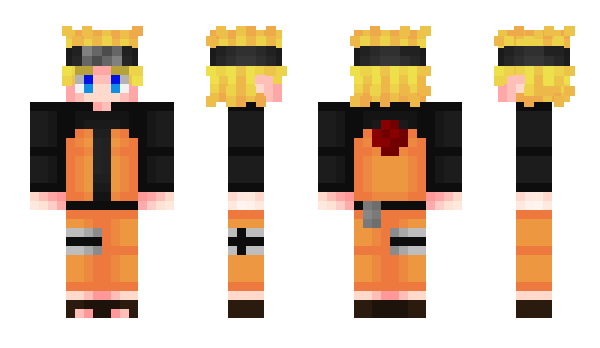 Naruto16 Minecraft skin (64x64, Steve)