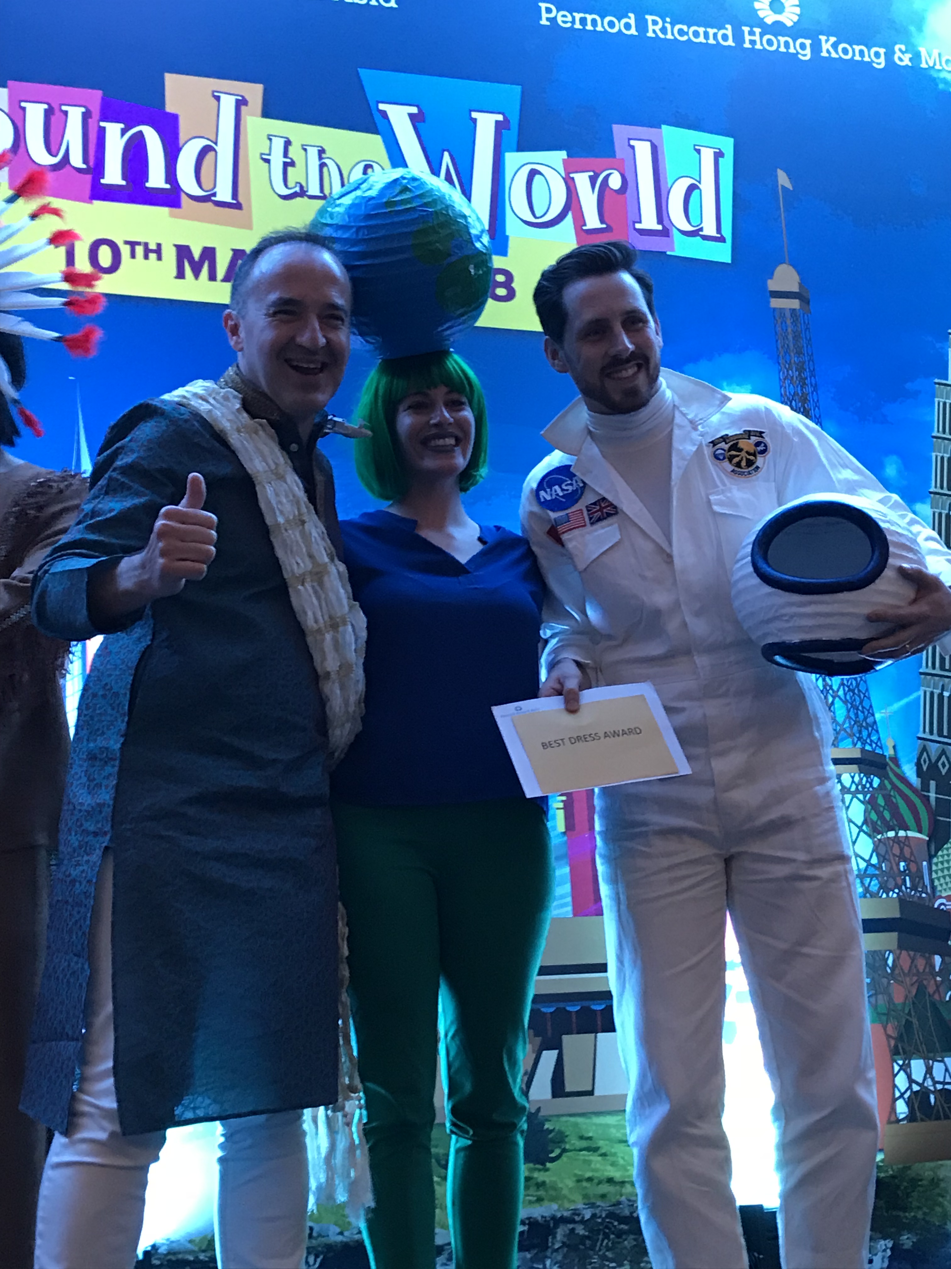DIY Astronaut & Earth Costume Ms. Kit Lang