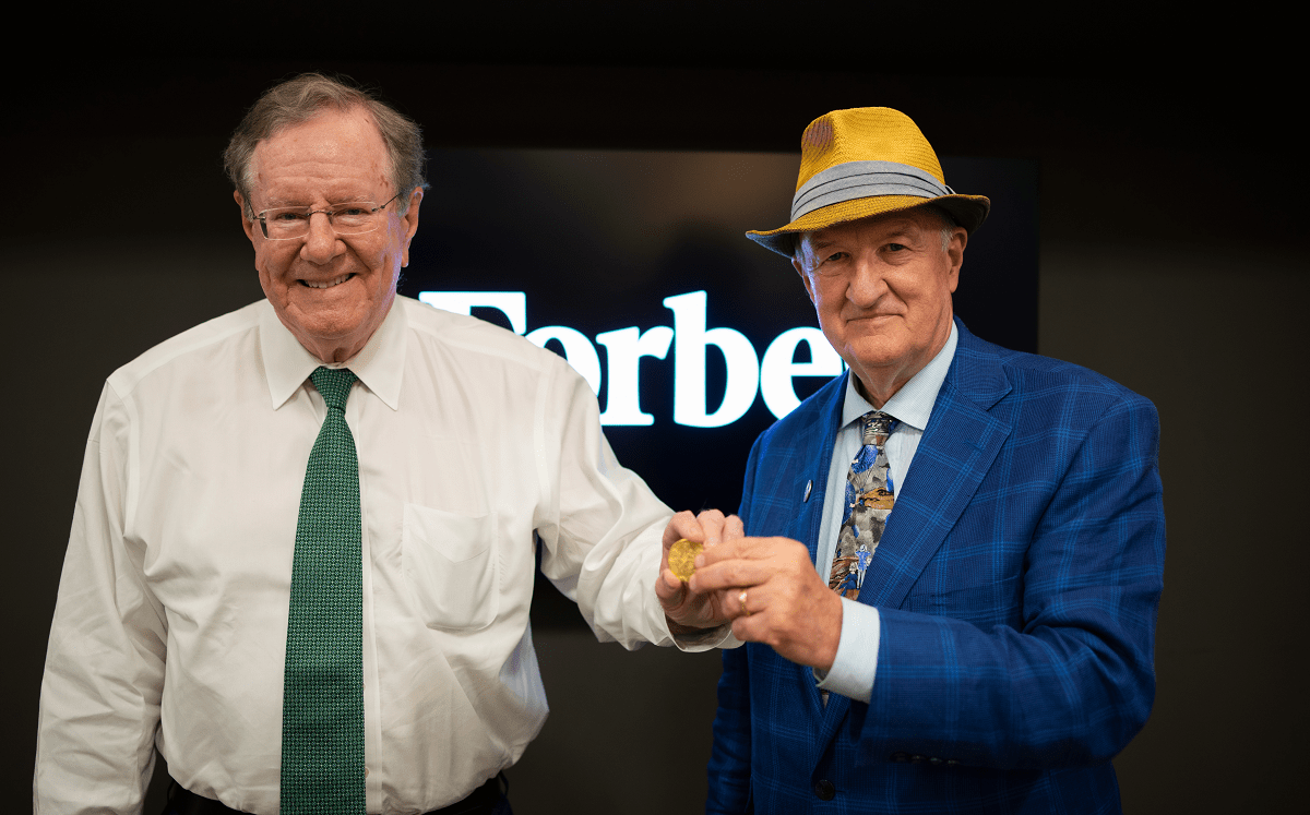 Steve Forbes on the GO I Make the Forbes 400 Richest Issue!