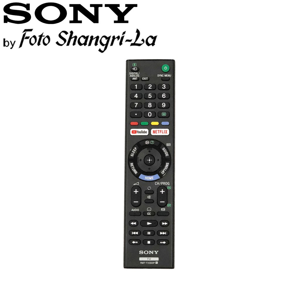 SONY RMTTX300P BRAVIA TV REMOTE CONTROL YOUTUBE / NETFLIX TV LED LCD