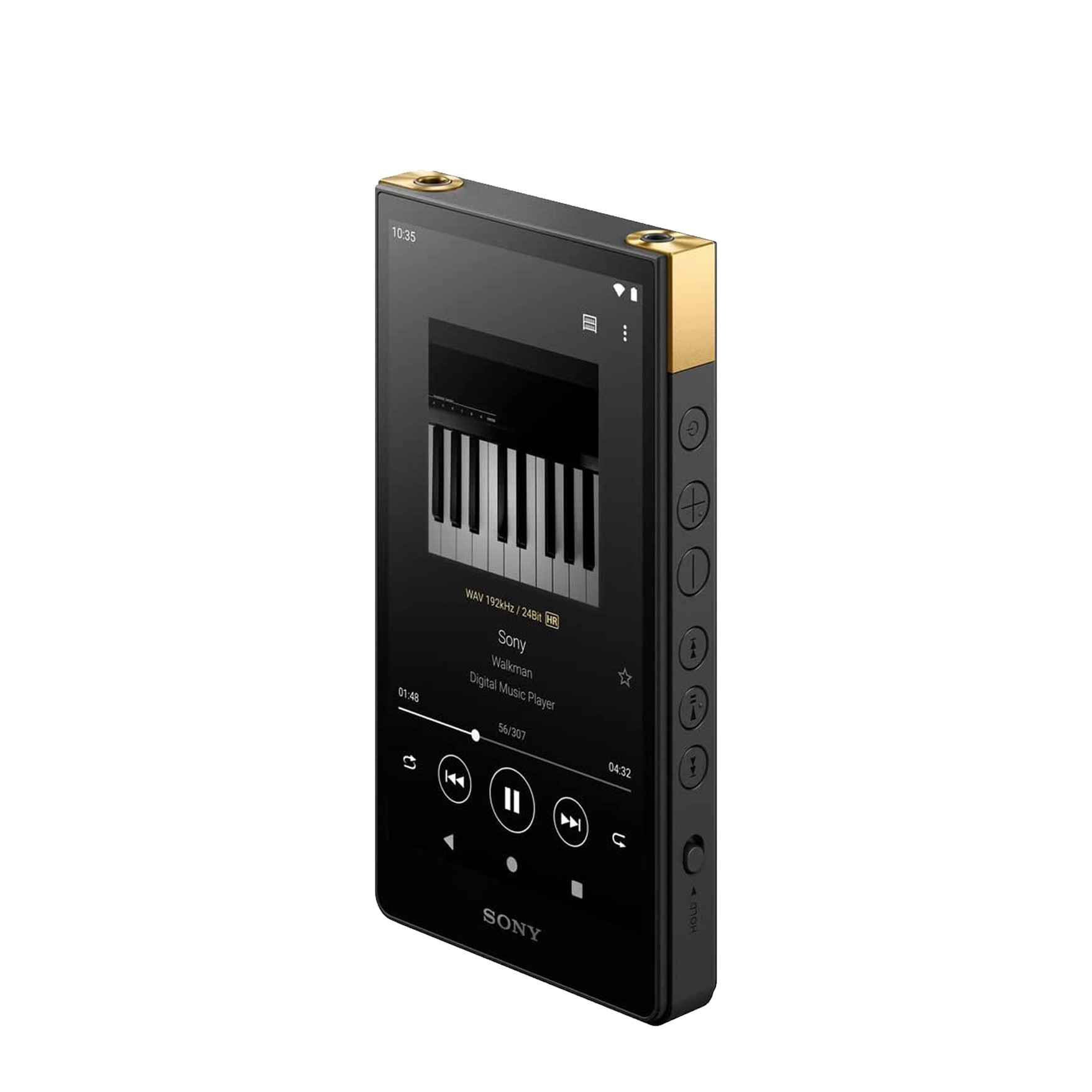 Sony NWZX707 Walkman 64GB HiRes Portable Digital Music Player with Android 5.0" (diag