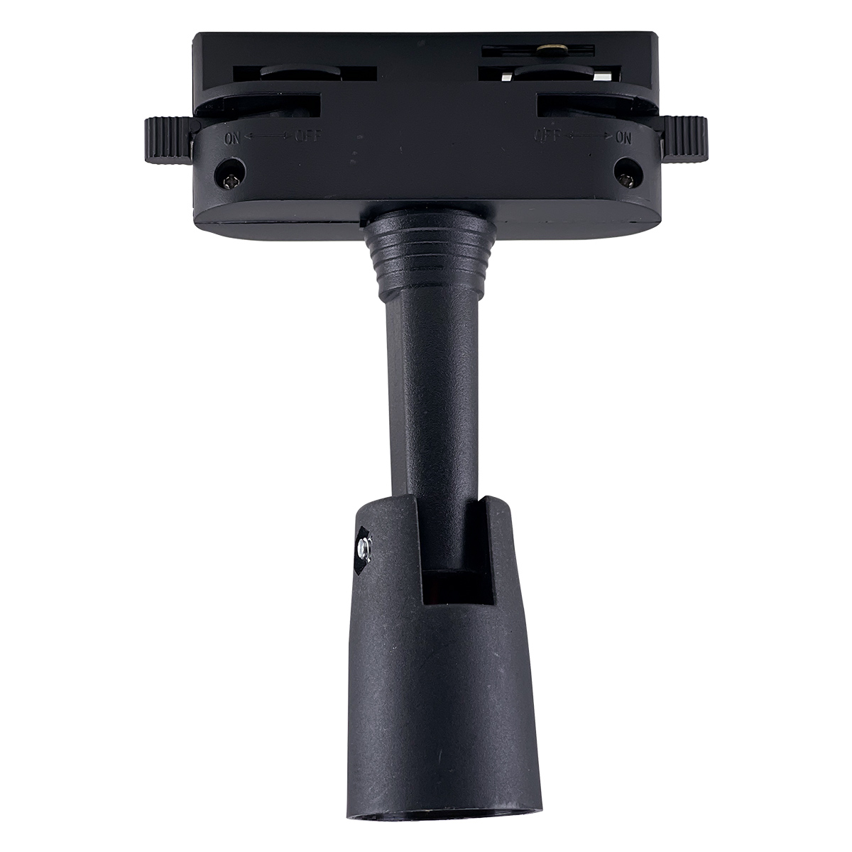 TRACK E27 HOLDER BLACK - MS Lighting Group
