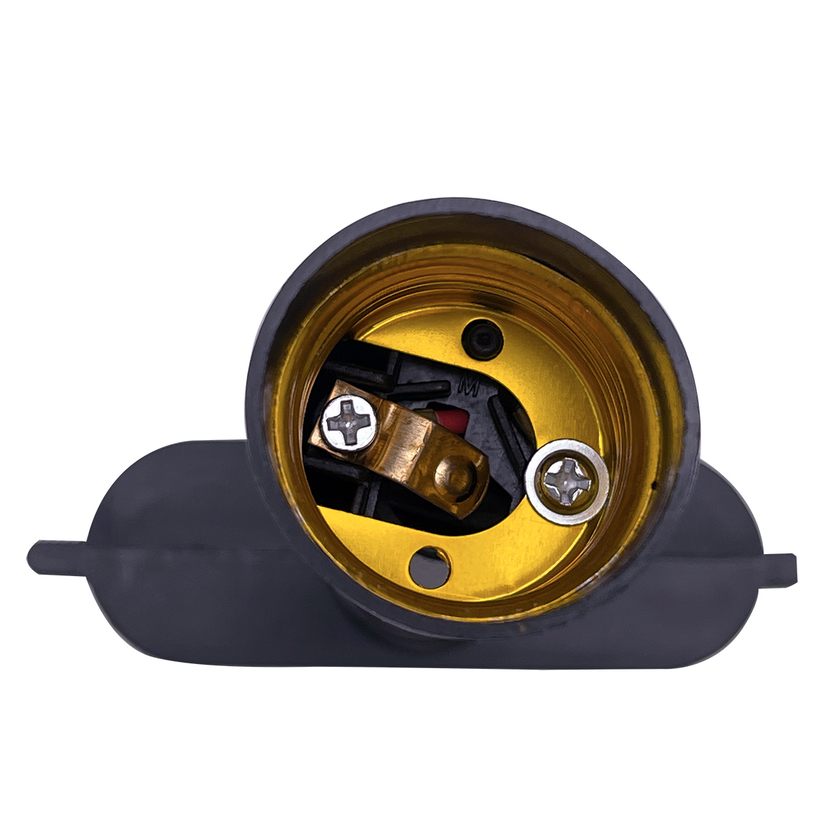 TRACK E27 HOLDER BLACK - MS Lighting Group