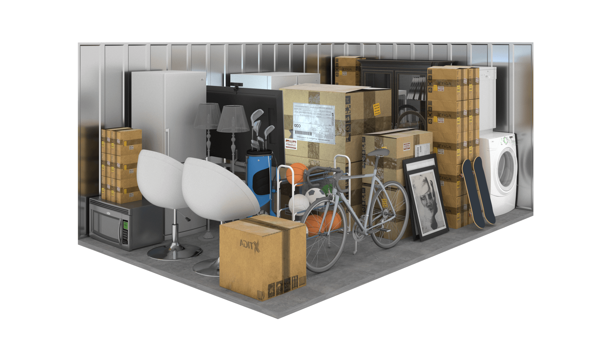 10 x 15 Storage Unit Ms. Lillian's Self Storage