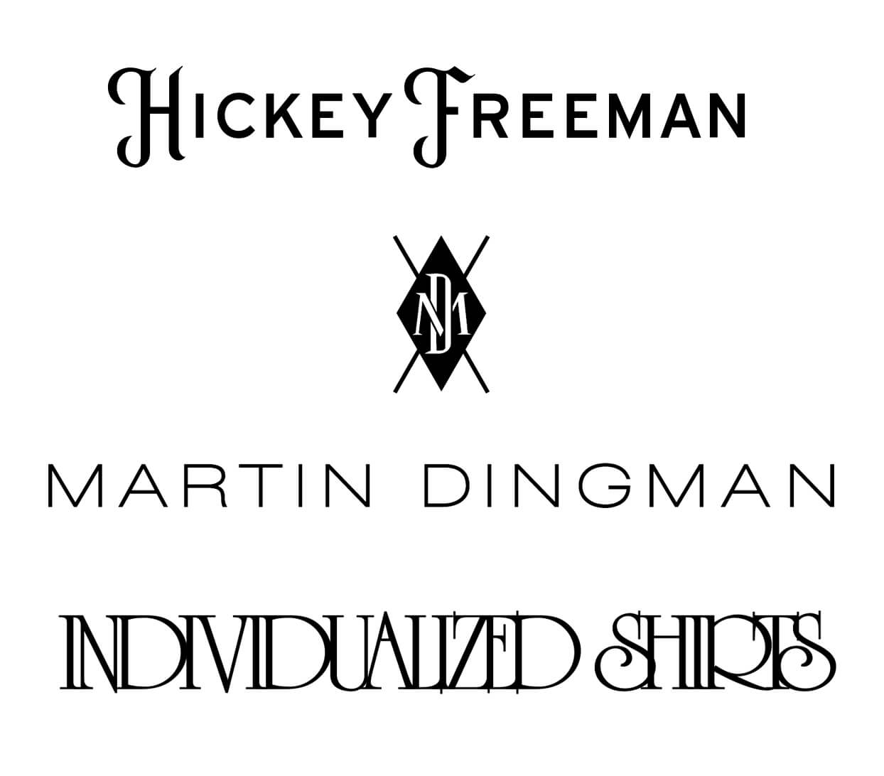 Hickey Freeman Martin Dingman Individualized Shirts