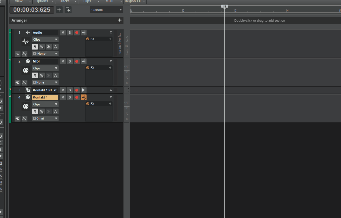 Pitch Bend automation using Cakewalk + Shreddage 3 Stratus Cakewalk
