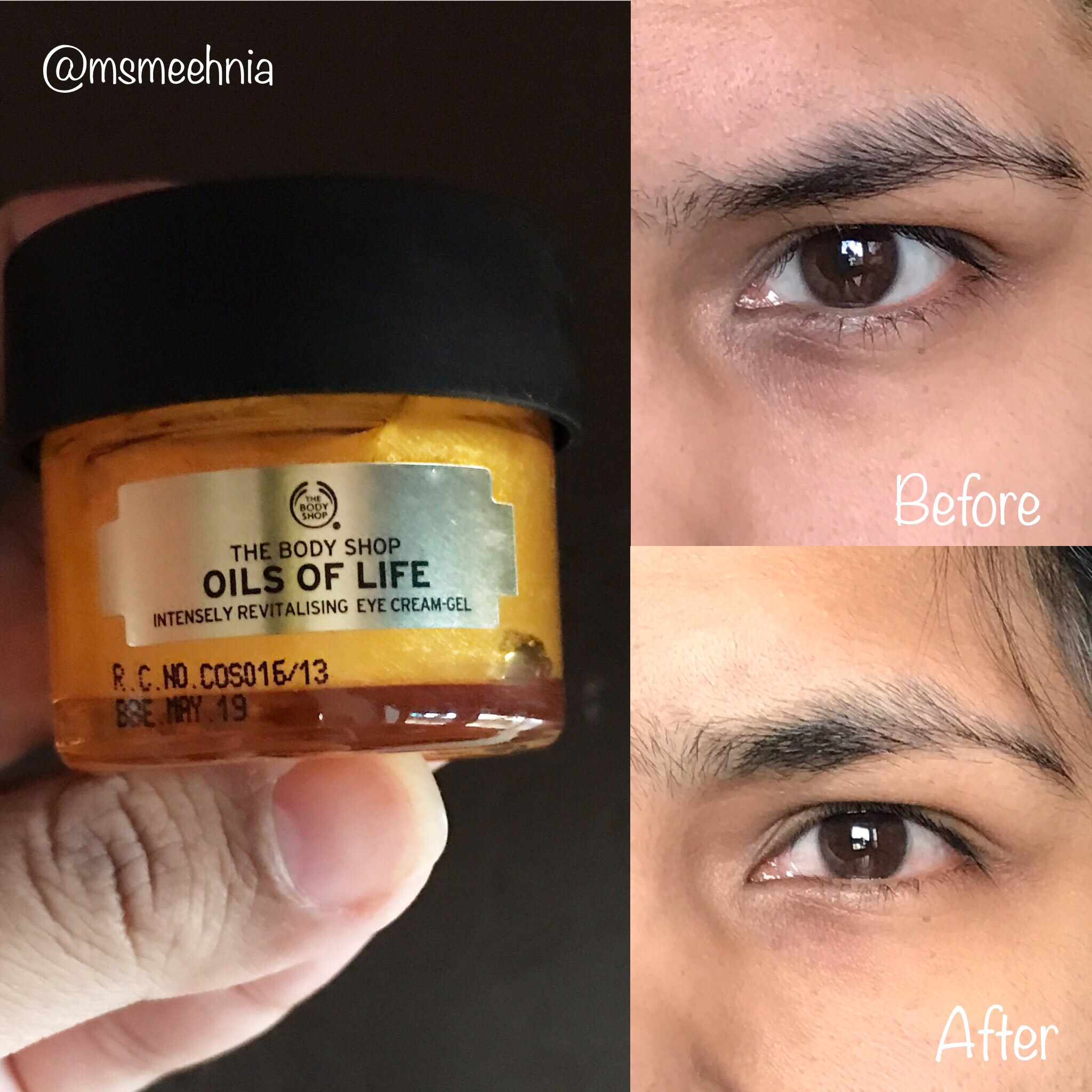 The Body Shop Oils Of Life Intensely Revitalising Eye CreamGel Review