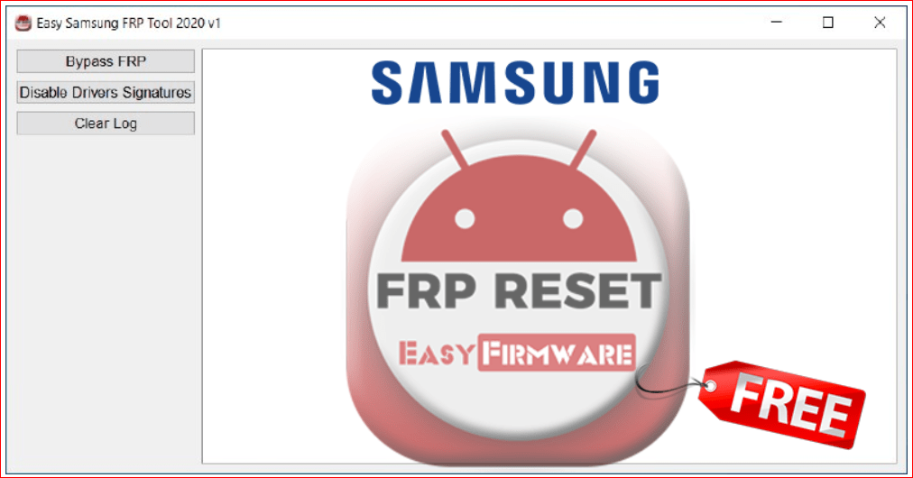 Easy Samsung FRP Tool 2021 V2 Latest Samsung FRP Bypass Tool