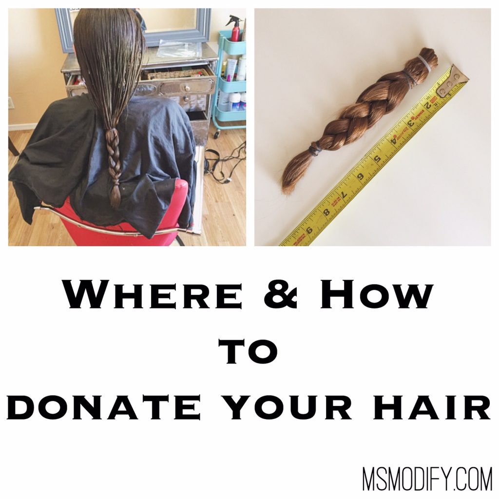 Where & How to Donate Your Hair MsModify