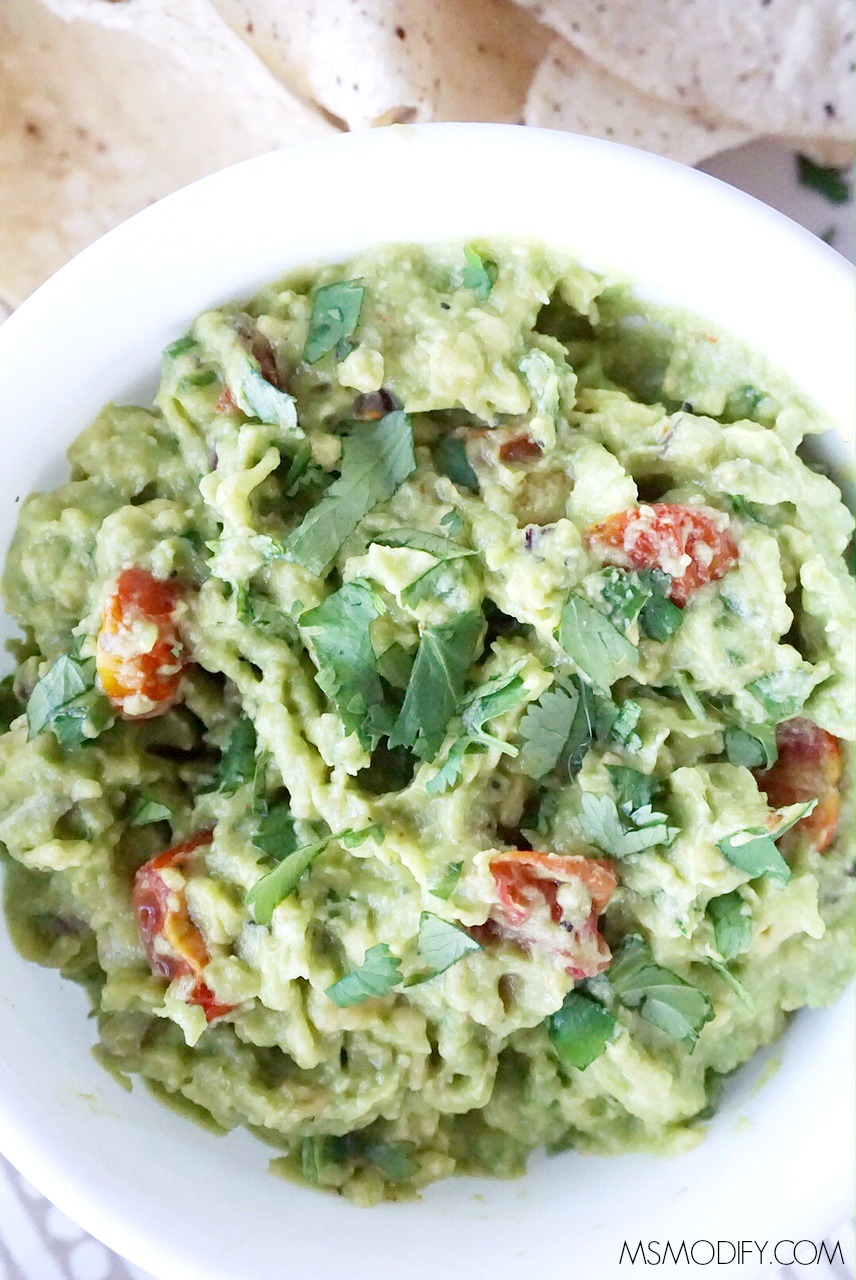 Roasted Tomato Guacamole MsModify