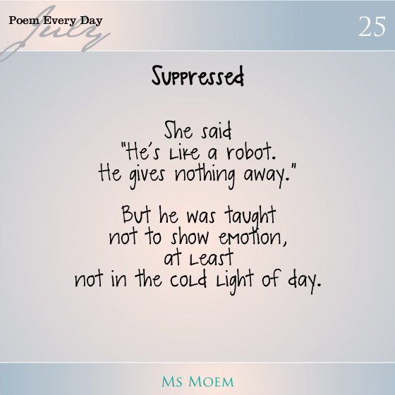 A Poem About Feelings dailypoemproject day 25 Ms Moem