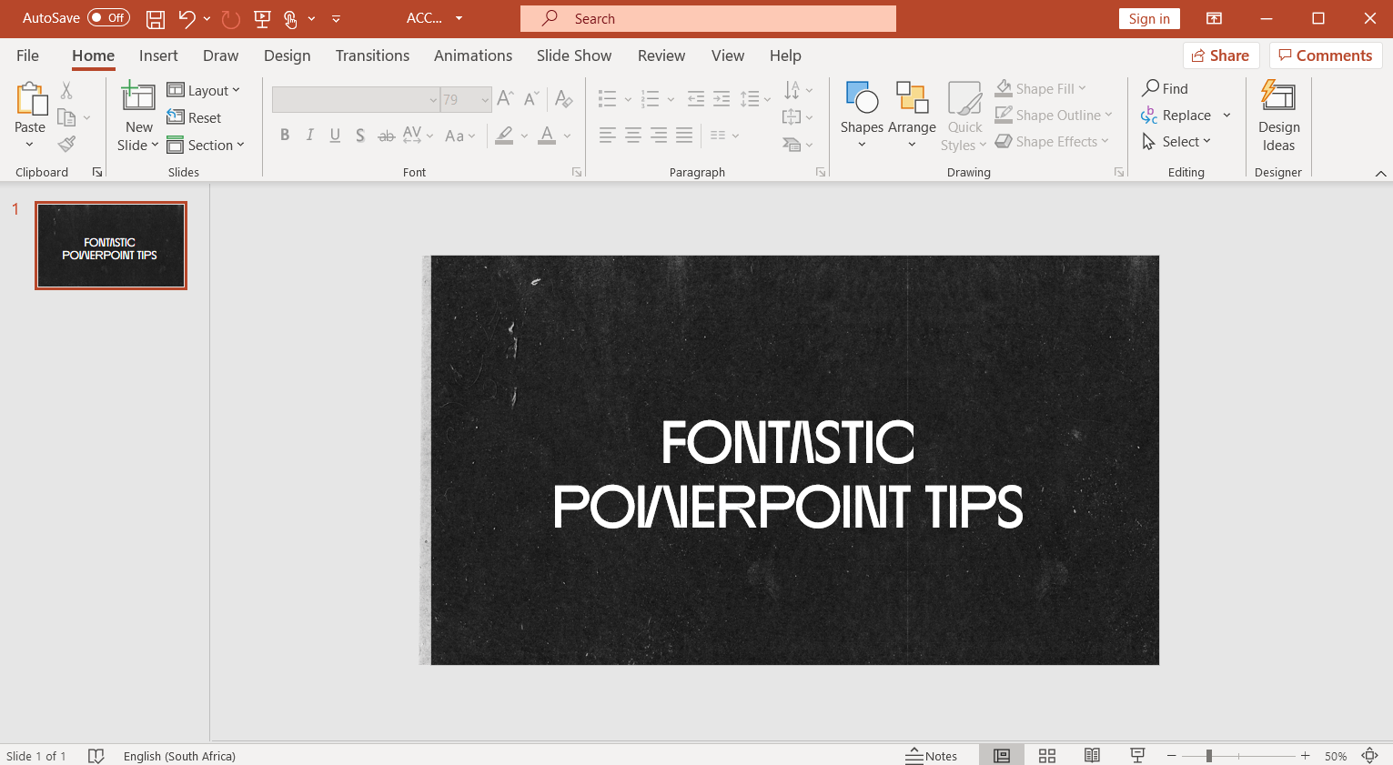 PowerPoint Font Tips and Tricks to speed up your design