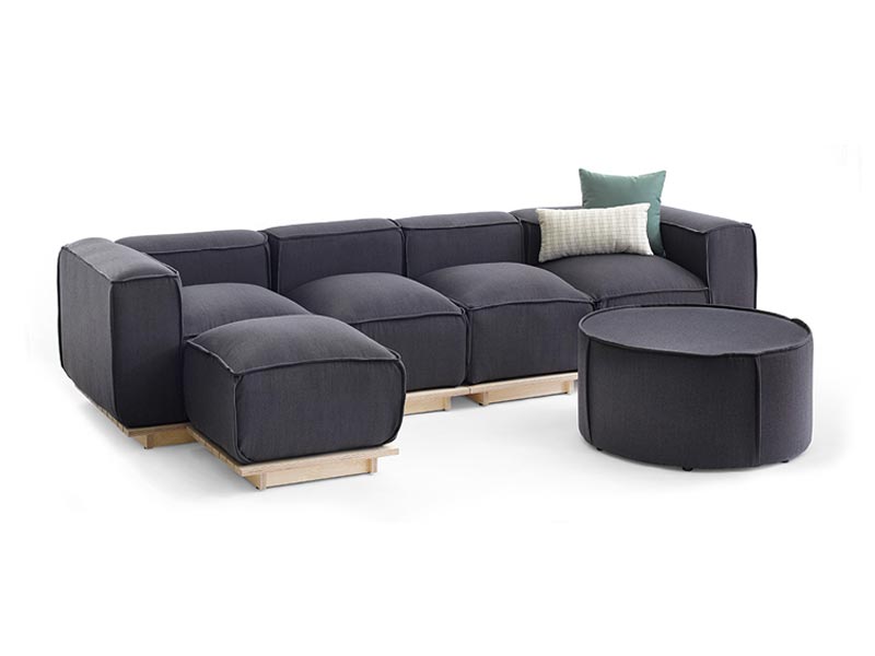 Hinchada Office Couch Main Street Office Furniture