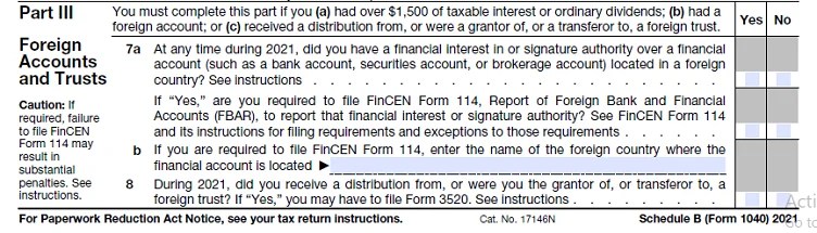 How To Fill Schedule B of Form 1040? - MSOfficeGeek