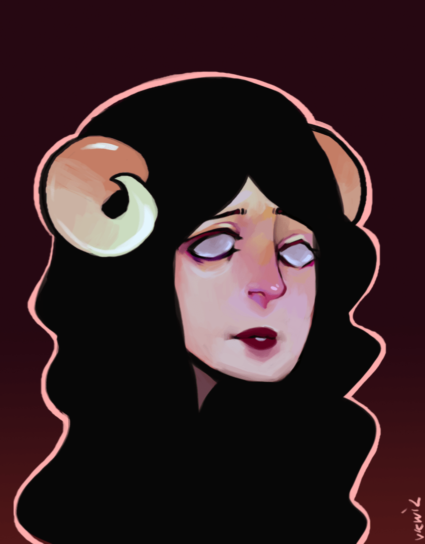 MSPA Booru aradia megido butterflybudda dead aradia headshot solo 98713