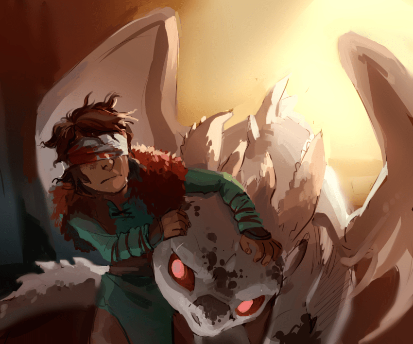 MSPA Booru blindfold blood crossover how to train your dragon